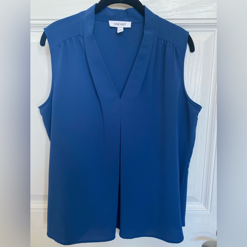 Nine West Blue Top